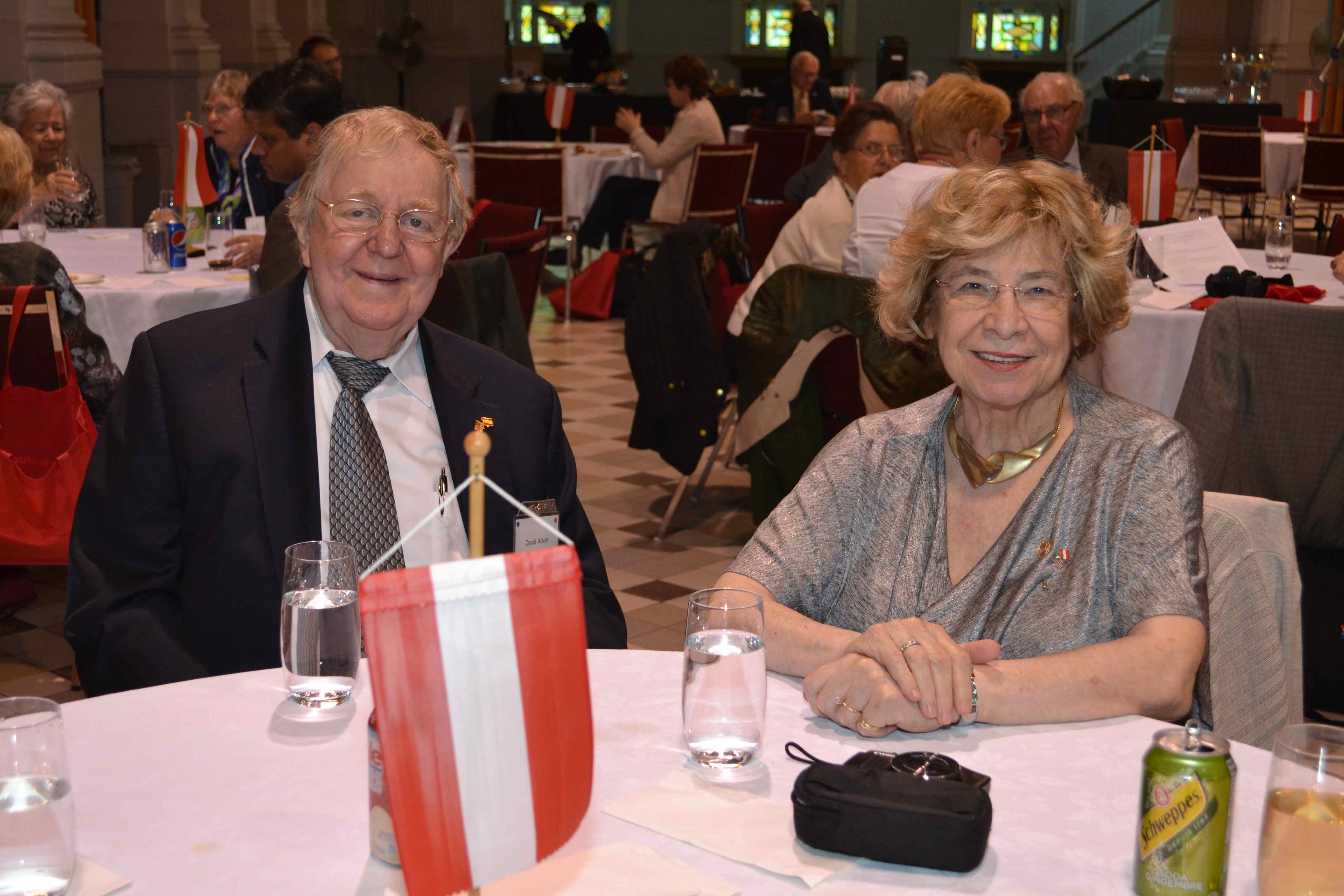 Symposium participants from the Austro-American Association of Boston